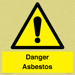 danger asbestos
